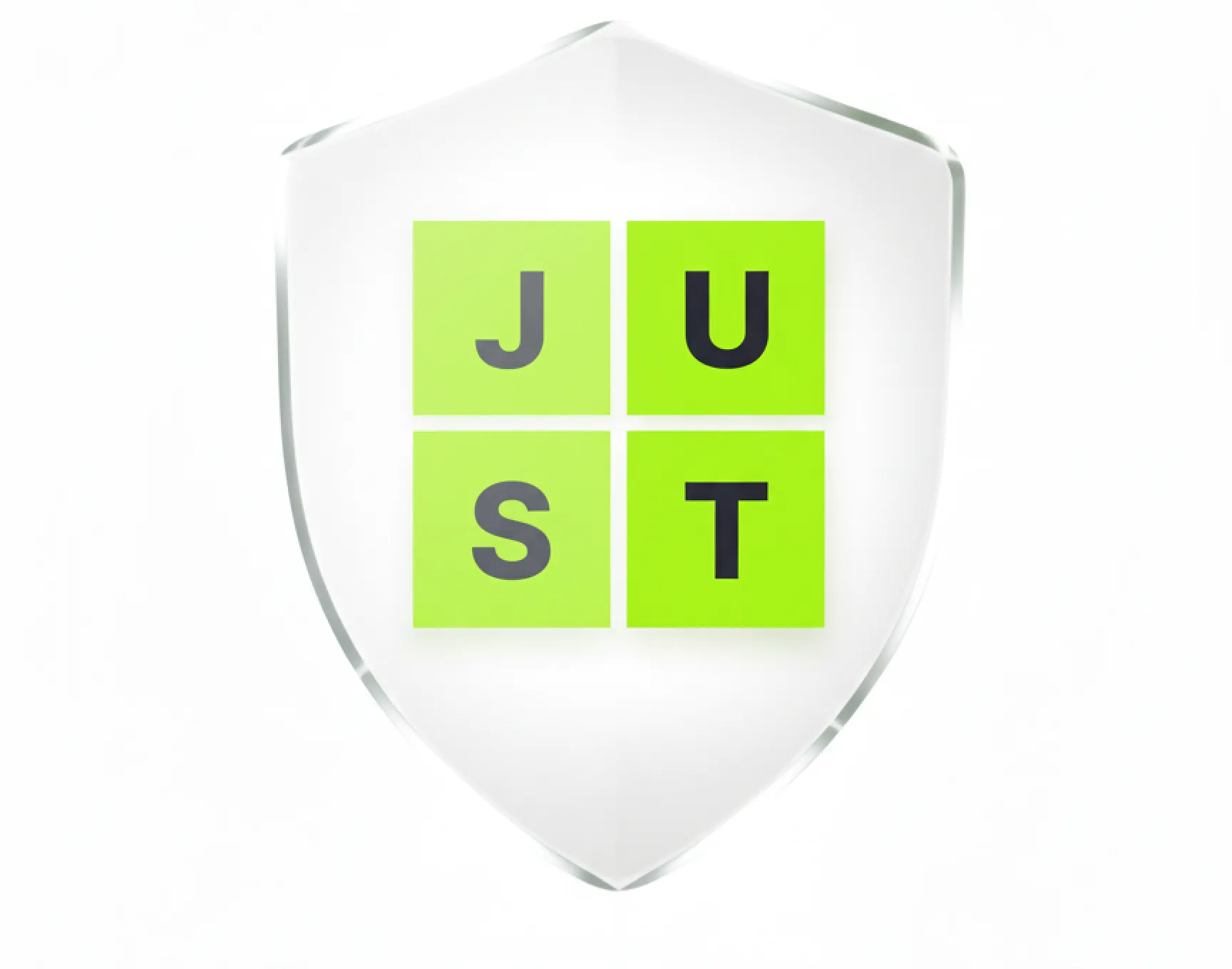 Логотип JustPro на щите